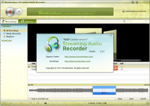 Wondershare Streaming Audio Recorder Crack